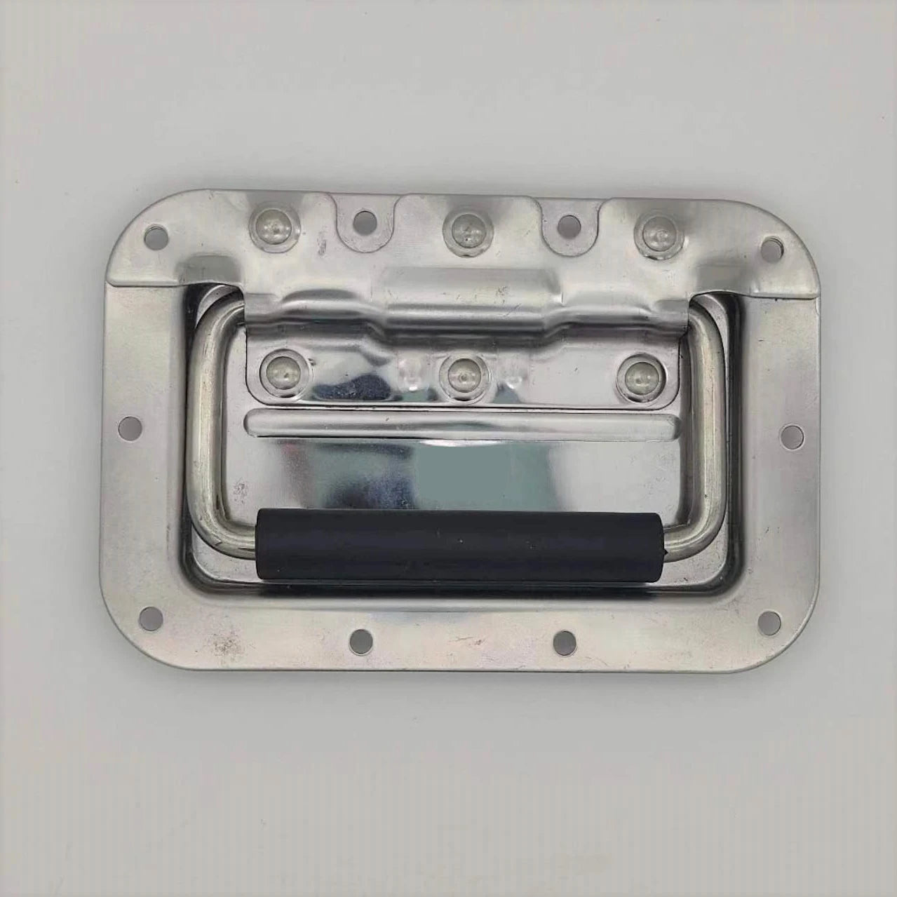 HM4204 HIME Contemporary 304 Stainless Steel Built-In Handle Outdoor Case Fittings Zinc Spring Cover Ring Knob Staircase