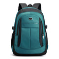 Multifunctional Fashion Nylon Waterproof Backpack Zipper 20-35L Capacity Air Cushion Strap for Unisex Junior High School