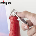 In Stock Cheap Bulk Keyring Bottle Opener Key Chain Bottle Opener Sublimation Metal Blank Bottle Opener Keychain