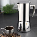 300ml Stainless Steel Coffee Maker Mocha Machine Stovetop Espresso Coffee Moka Pot