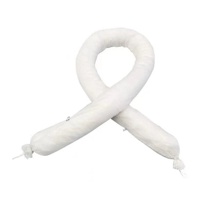 Oilspillpro Fast Oil Absorption 100% PP Fabrics Oil Absorbing Sock Model OOA-B20060 Made in Jiangsu
