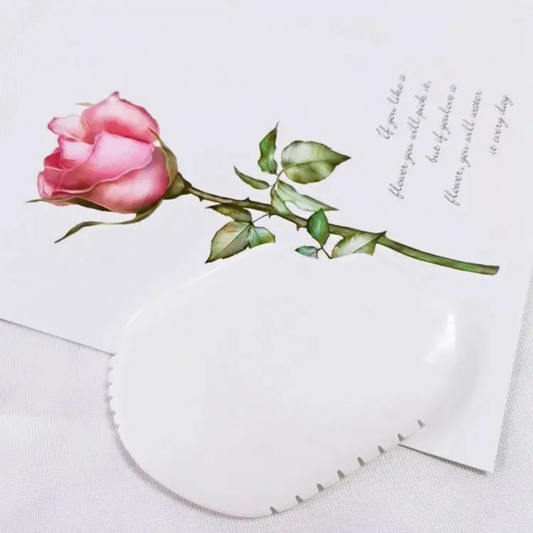 2026 Acupressure Jade Guasha points White Jade Scraping Stick Pen Gua Sha Therapy Wand Needle Massage Tool