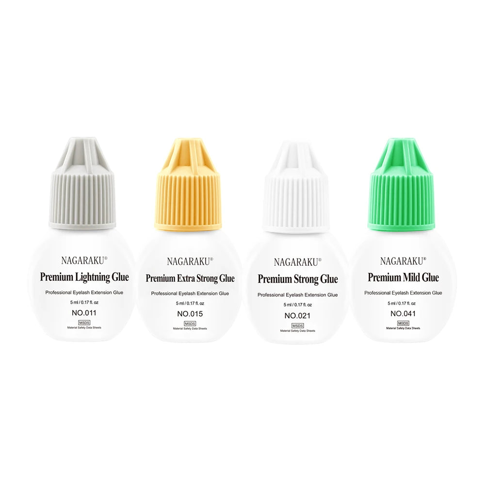 NAGARAKU 5ml No Simulation Lash Glue Eyelash Extension No-Irritation Adhesive Long Lasting