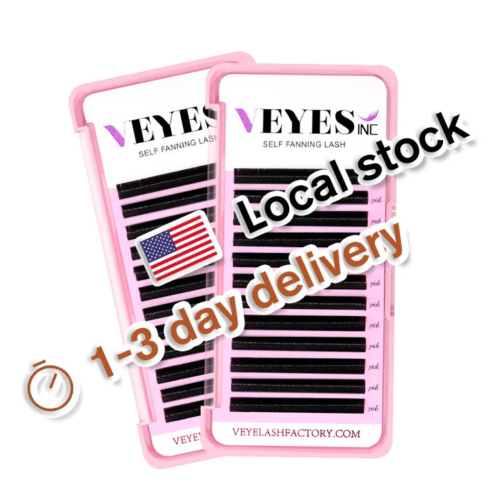 For VEYES Professional OEM Customizable Eyelash Extensions Individual Classic Eyelashes with Private Label Design Packaging