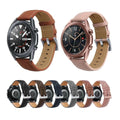 New Genuine Leather Watch Strap Band for Samsung Galaxy Watch 3 41mm 45mm Strap Wristband