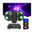Led 12Pcs 10W Double Arms Spider Led Rotation Dj Moving Head Laser Beam Light With Laser