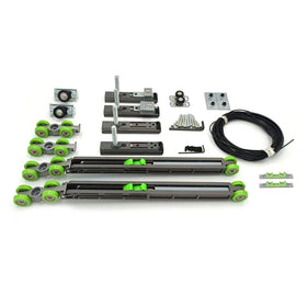 Modern Zinc Alloy Synchronized Sliding Door Roller with Onsite Training for Hotel Use