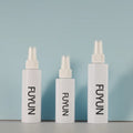 Fuyun OEM/ODM Empty Fine Mist PET 100ml/120ml/150ml White Pump Sprayer Bottle for Face Mask & Shampoo Cosmetic Packaging