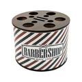New Barbershop Round Hairdressing Tool Holder Salon Barber Scissors Comb Accessories Holder Stand