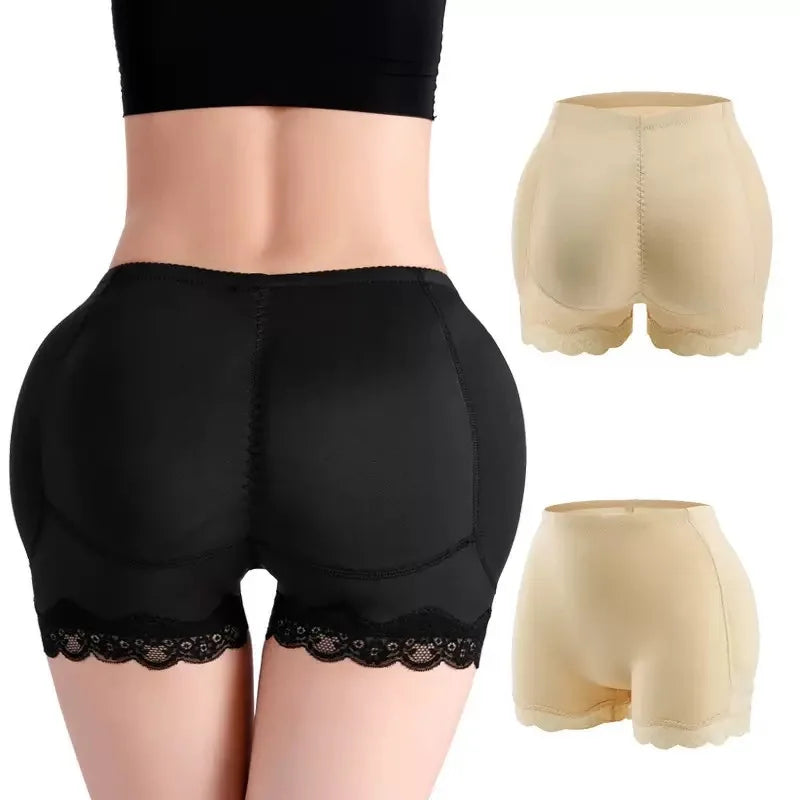 Plus Size High Waist Lace Butt Lifter Shaper Shorts for Women Tummy Control Buttock Lifting Slimmer Comfortable Shapewear