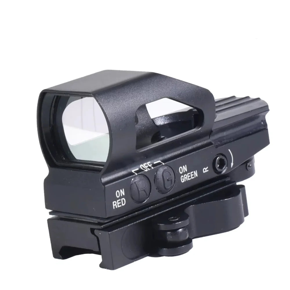 Tactical HD104QD 4 Reticle Sight Red and Green Dot Optical Hunting Accessory