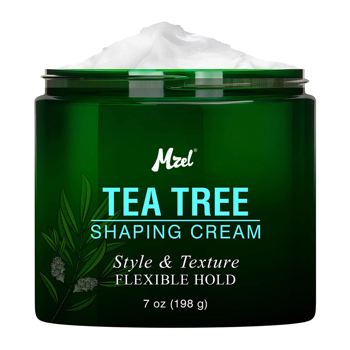 Private Label Tea Tree Shaping Cream Strong Hair Styling Cream with Collagen for All Hair Types Men and Women