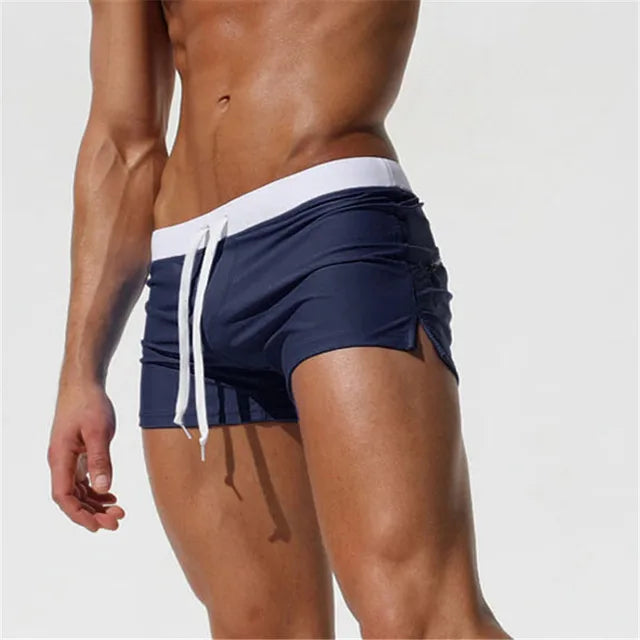 Summer Swimwear Men Swimsuit Maillot De Bain Boy Swim Suits Boxer Shorts Swim Trunks Swimming Surf Banadores Mayo Sungas