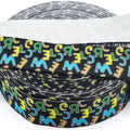 Factory Custom New Brands Band Heat Transfer Digital Print Logo Sublimation Rubber Silicone Printed Elastic Bands Nylon Webbing