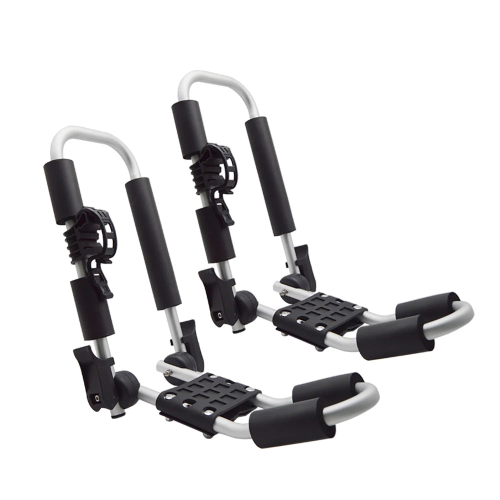 Yonk Aluminum Kayak Roof Rack Folding Carrier Rack for Auto Cars