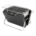 Portable Charcoal BBQ Grill Portable Charcoal Grill Non-Stick BBQ Grid Handheld Stainless Steel Park Grills for Outdoor Picnic
