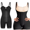 High Quality Thin Breathable Zipper Open Crotch Bodysuit Firm Postpartum Body Corset Rivet Decoration Women's Belly Lift Hip