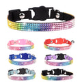 Wholesale Fashion Glittery Breakaway Collar with Bell and Safety Buckle