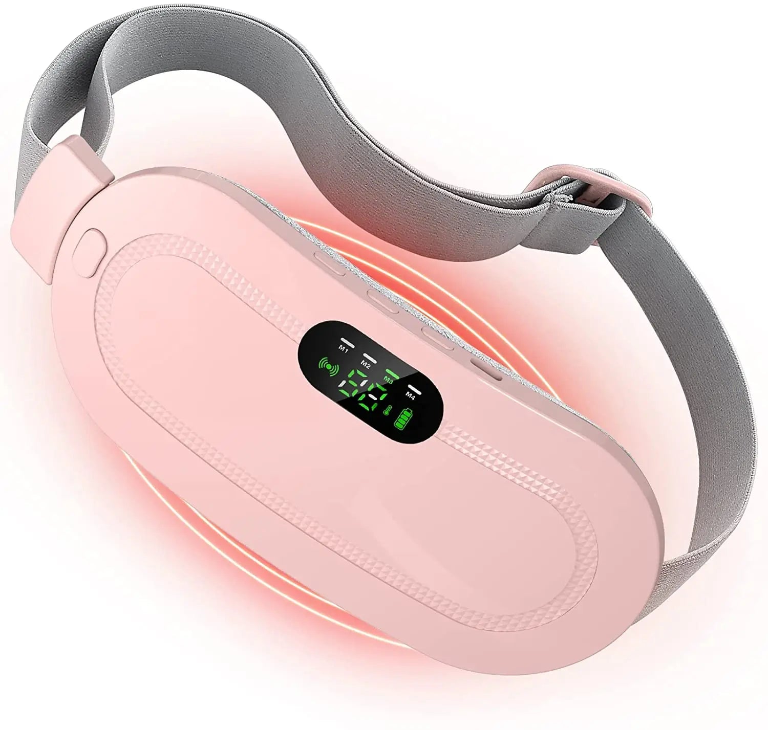 Wholesale Portable Warm Palace Pad Waist Heating Belt Cordless Abdominal Massager Menstrual Period Pain Relief