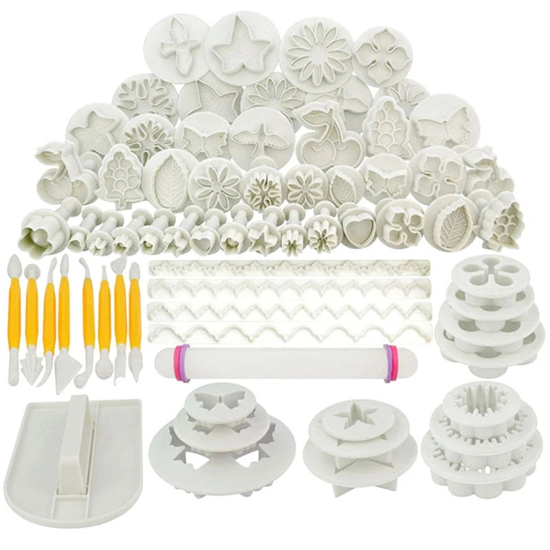 OEM Eco-Friendly Plastic Cookies Mold & Cake Decorating Tools for Fondant Dishwasher Safe with Custom Logo