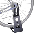 Steel Bike Rear Wheel Holder Stand Base Bicycle Park Repair Display Rack for 26-29 Inch Mountain Road Bikes