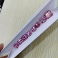 Loose Moissanite pink VVS1 Princess Cut/ square Cut 1-6ct Great Quality Factory Price