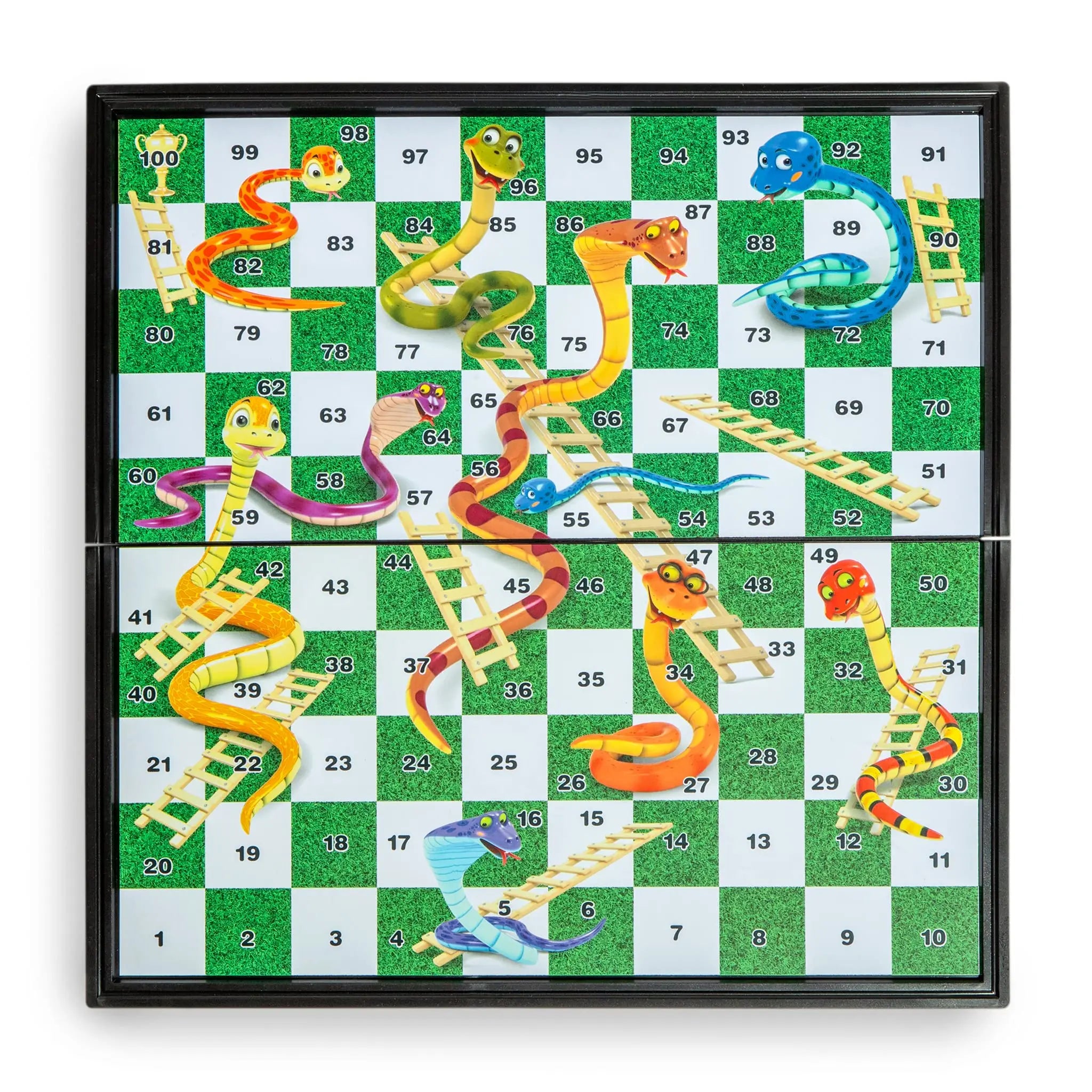 Snakes and Ladders Board Game Set Board Game for Boys and Girls Educational Toys for Kids