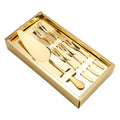 Cake Server Kit Stainless Steel Pizza Cake Cutter Wedding Cake Fork Server Set