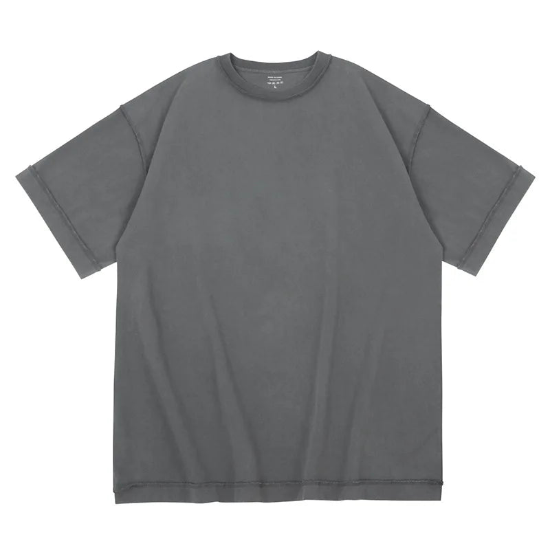 B179 Wholesale Custom Pattern Men's O-neck T-shirt Short Sleeve Digital Printing Heavy Weight 350g 300g