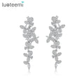 LUOTEEMI Fairy Pageant Earning Jewelry Woman Unique Big 2026 Dangle Crystal Modern Earring