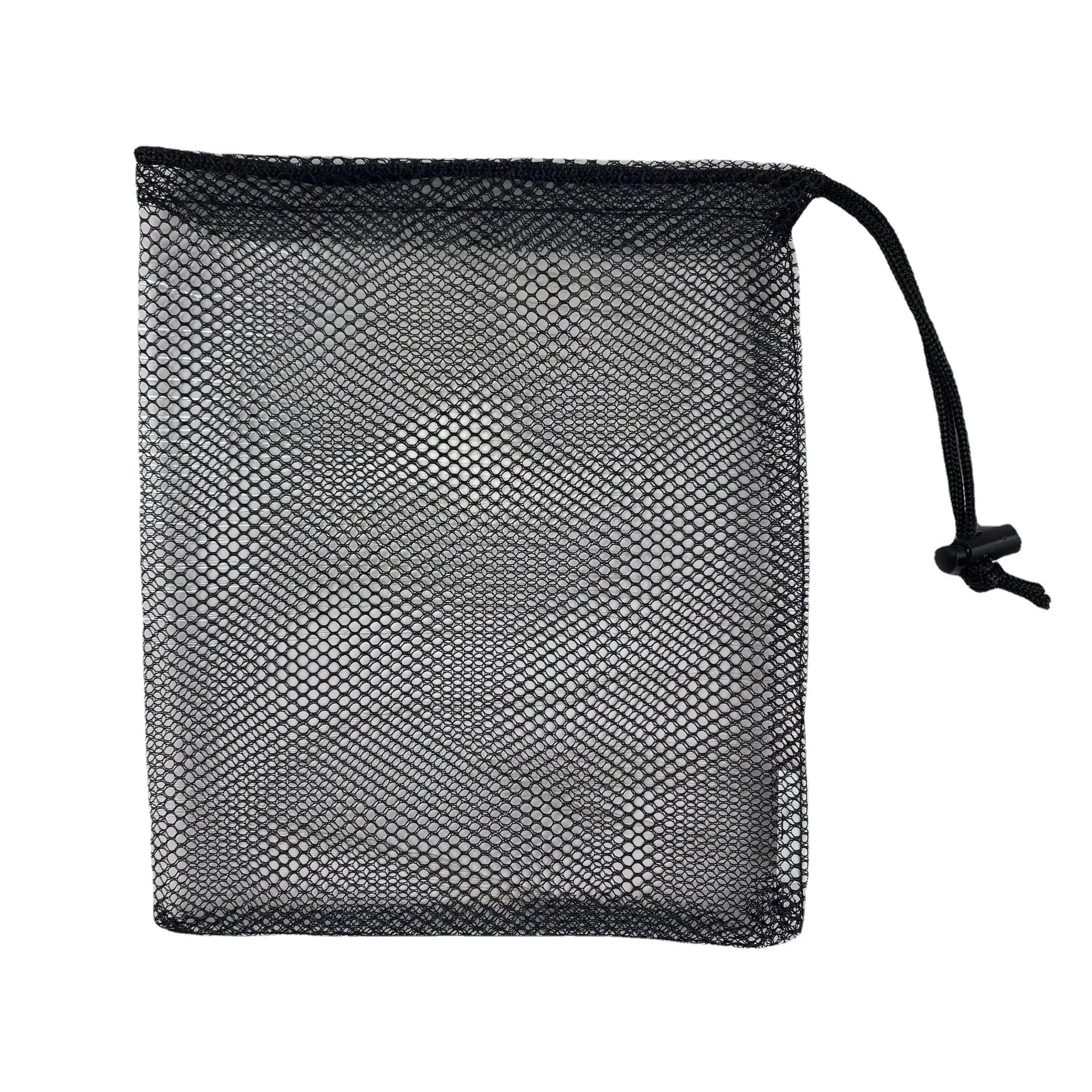 Wholesale Reusable Polyester Golf Net Bag Large Package Gifts Eco Friendly Mesh Drawstring Mesh Laundry Bag