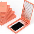 Matte Black 0.03 0.05 0.07mm C CC D D Curl Eyelashes Extension Own Brand Wholesale PBT Fiber Individual Lash New Box