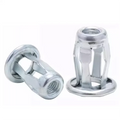 304 Stainless Steel M4 M6 M8 Jack Petal Rivets Nuts Metal Expansion Nut for Hollow Panels Thin Soft Wall M5 X 25mm for Lamp