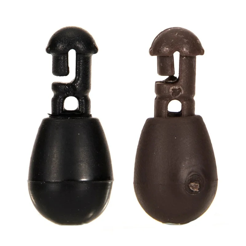 High Quality 0.2g 0.3g Carp Fishing Accessories Quick Change Method Feeder Line Beads Holder Terminal Tackle Lures Baits