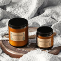 100% Natural Soy Wax Aromatherapy Candle Sleep Relief Lavender Scent Glass Jar Handmade OEM Customizable Holiday Diwali Weddings