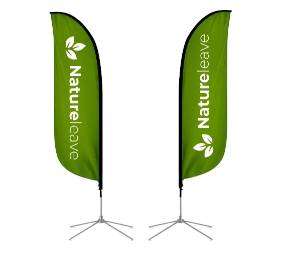 Outdoor Advertising Promotional Flags and Banners Cheap Beach Teardrop & Feather Flags Flying Banner-Quality Print