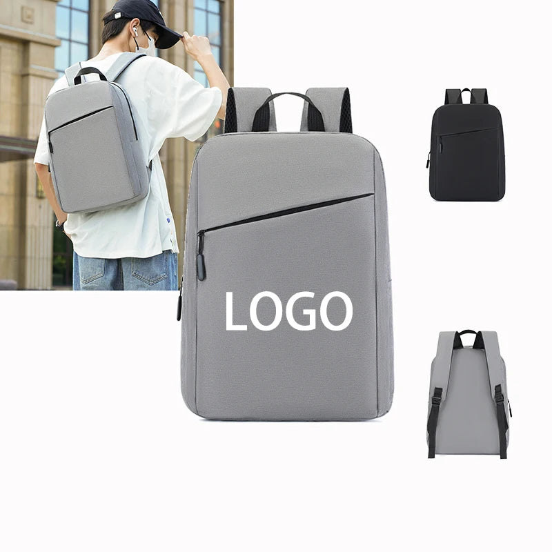 2025 Promotion Gift Business Computer Bag Travel School Casual Sports Backpacks Laptop Bag 15.6 Inch with Custom Logo