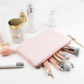 Women's Luxury Modella Small Candy PU Leather Cosmetic Bag for Travel Makeup Bag Zipper Custom Private Label Logo Fashion