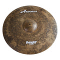 ARBOREA Knight Series 20 Inch Ride Cymbal for Drummers Percussion Instrument Handcraft Cymbal