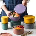 Factory Wholesale Silicone Bento LeakProof School Children Food Storage Containers Silicone Food Fresh Keeping Box