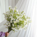 Lover Grass of Silk Leaf Artificial Eucalyptus Leaves Naturally Preserved for Christmas Graduation Wedding Decorations Home Use