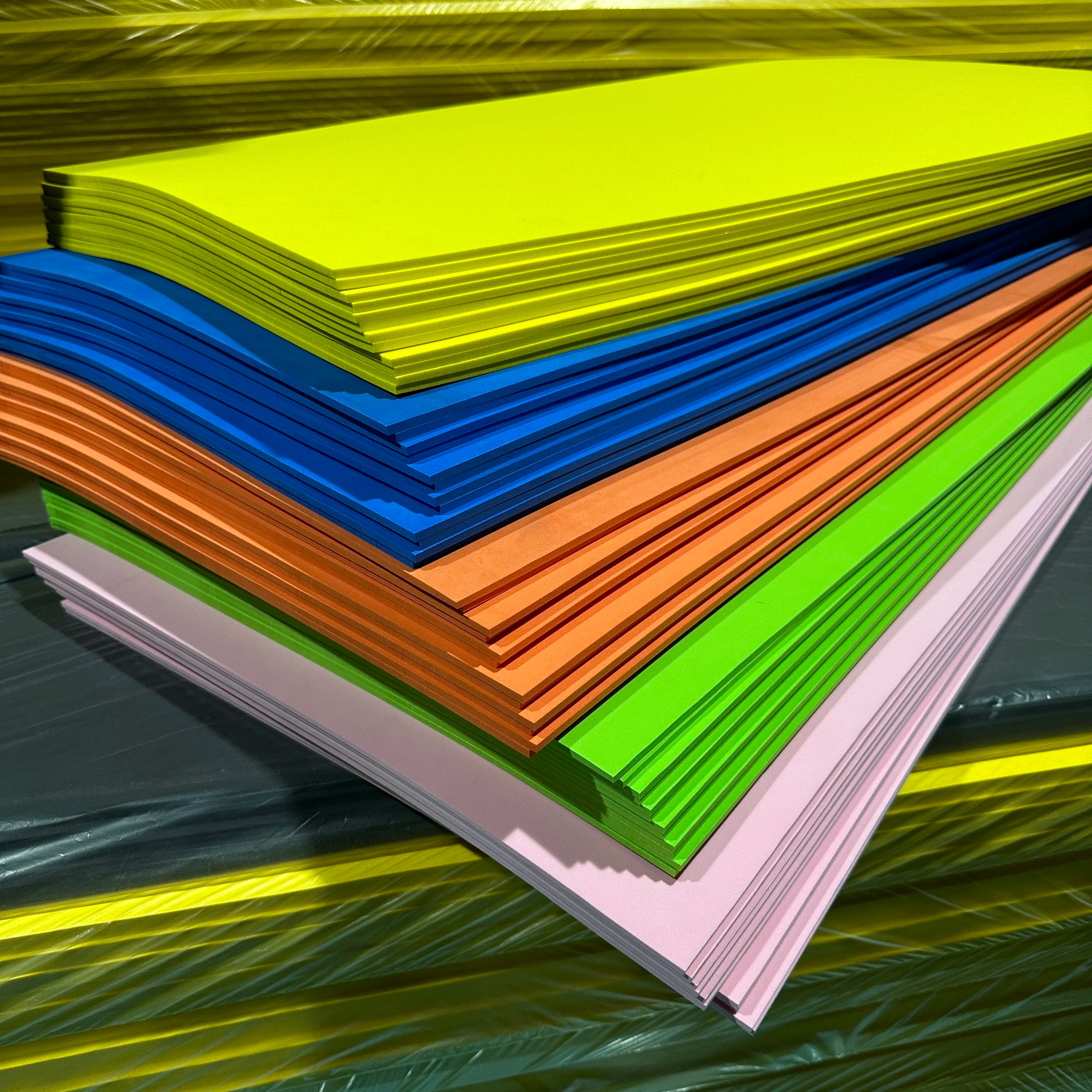 Customizable Size Thickness Color and Hardness of EVA Foam Sheets