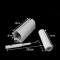 Manual Plastic Sticky Lint Rollers with Detachable Tear Type Pet Hair Dust Remover for Sofa Clothes Bed Featuring Stand Base