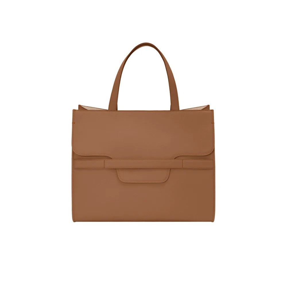 2026 New Fashion Custom Logo Genuine Leather RFID Blocking Solid Color Envelope Shoulder Bag Large Capacity Casual Tote Handbag