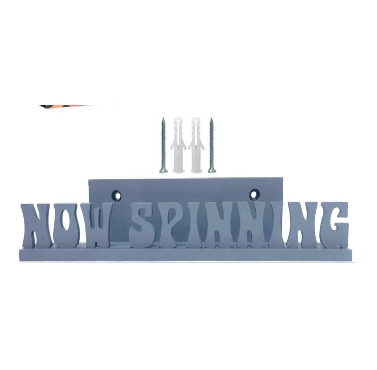 Wall Mount Or Shelf Album Storage Display Record Player Accessories Now Spinning Vinyl Record Stand