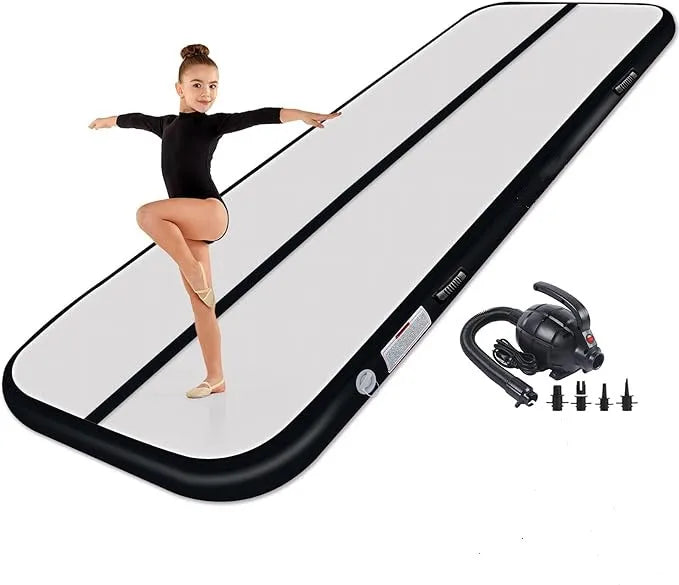 Wholesale Inflatable Gymnastics Mat Air Tumbling MatGym Floor Mats with Air Pump