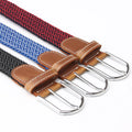 Popular Casual Women's Belt Fashion Multi-Color Multifunctional Elastic Pin Buckle Men's Stretch Canvas Belt