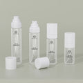 Cosmetic Pump Bottle 50ml 80ml 100ml Packaging Spray Bottle PET Black Plastic Spray Bottle