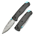 Boutique 535 Carbon Fiber Handle Handmade Luxury Damascus EDC Folding Blade Damascus Steel High-end Collection Gift Pocket Knife