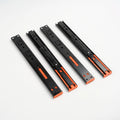 Best Selling 45mm Ball Bearing Drawer Slide Runner Rail Three-Section Full Extension Double Spring for Kitchen Dining Bedroom